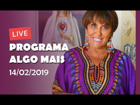 Live Programa Algo Mais - "Use e abuse das cores na sua vida" - 14/02/2019