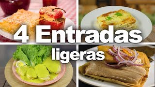 4 Entradas ligeras para la tarde | Sabores del Perú