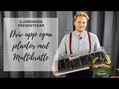 Driv upp plantor med GjordNära Multibrätte