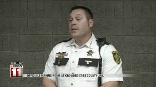News   Officials making room at crowded Cass County Jail