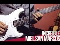 Miel San Marcos - Increible | TUTORIAL | Guitar | Intro | Acordes | Solo |