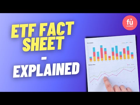 Fact Sheet of ETFs Explained - HOW TO MAKE BETTER INVESTMENT DECISIONS