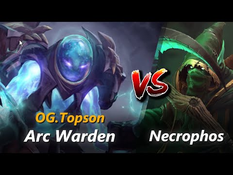 Topson mid Arc Warden vs Necrophos | First 10 minutes
