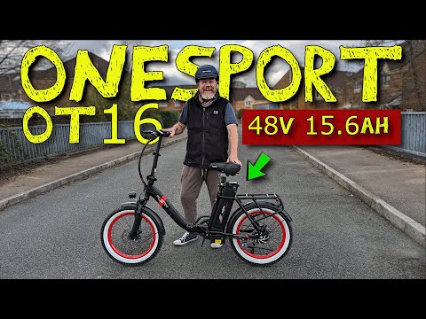 Electric Foldable Bike (One Sport OT-16-2) - Image 2