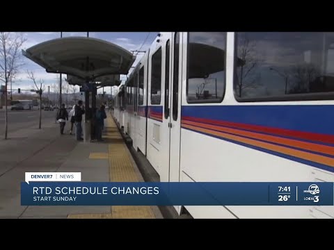 Rtd Rail Schedule