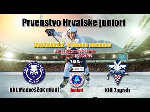 PH JUNIORI F4 KHL MEDVEŠČAK MLADI VS KHL ZAGREB