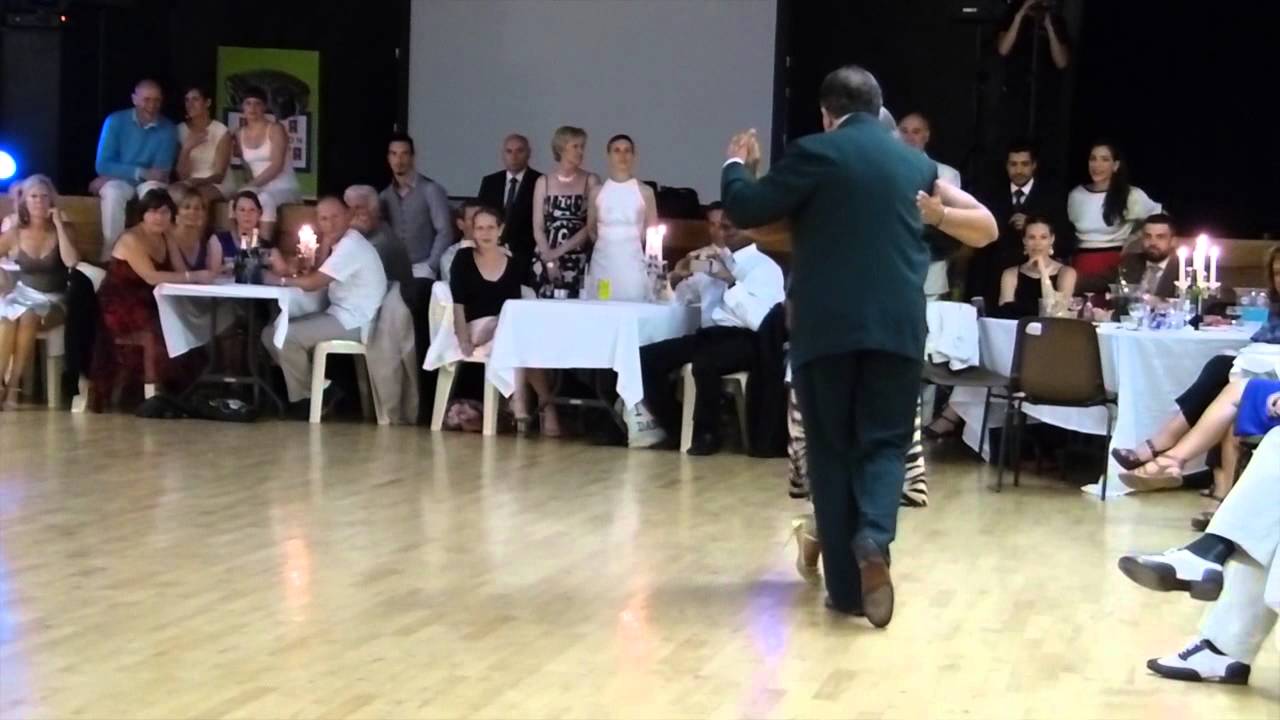 Tangoumois 2014 - Démo 001 - María Del Carmen et Jorge Dispari - 03 août 2014