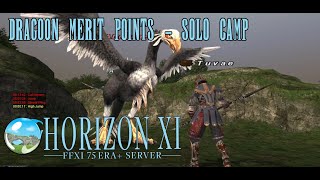 FFXI Horizon Server - Dragoon Solo Merit points: Giant Bird Camp  #ffxi #ff11 #finalfantasy