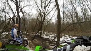 preview picture of video 'IERA Round 2 First Loop Prophetstown, IL Hare Scramble'