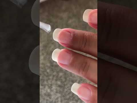 Day 58 of growing my nails #nails #naturalnails #nailgrowth #nailcare #nailcareroutine #fyp