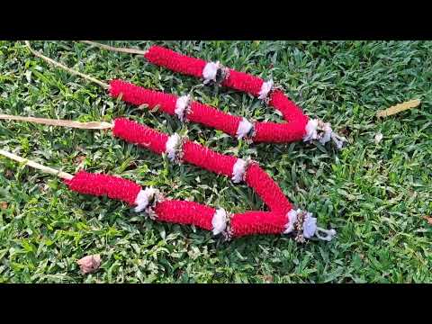 Wedding Ceremony Varmala in Artificial Flowers for Marriage video