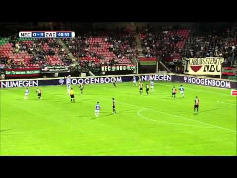 NEC vs PEC Zwolle (Eredivisie 2013-2014 - Round 3 highlishts)