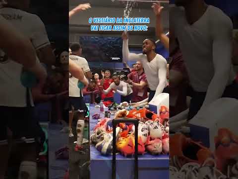 O VESTIÁRIO DA INGLATERRA VAI FICAR PEQUENO COM A CLASSIFICAÇÃO PRAS OITAVAS! 💥 #shorts