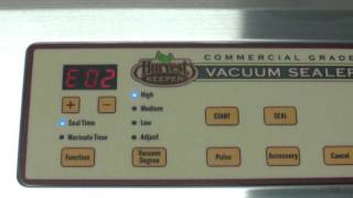 Harvest Keeper Commercial Vacuum Sealer with Instant Start Handle