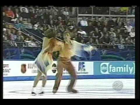 Drobiazko & Vanagas (LTU) - 2001-2002 Season Grand Prix Final, Ice Dancing, Round 3