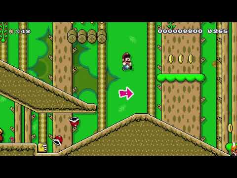 Forgotten Forest by PixelRyan - Super Mario Maker 2 - No Commentary 1bu