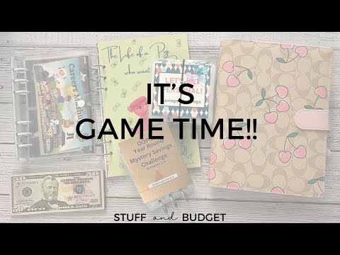 It's Game Time! | Unstuffing "Let's Get Personal" mini binder