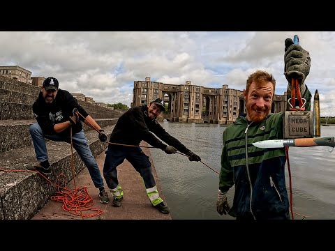 We never expected to find all this! Magnet fishing in the suburbs of Paris