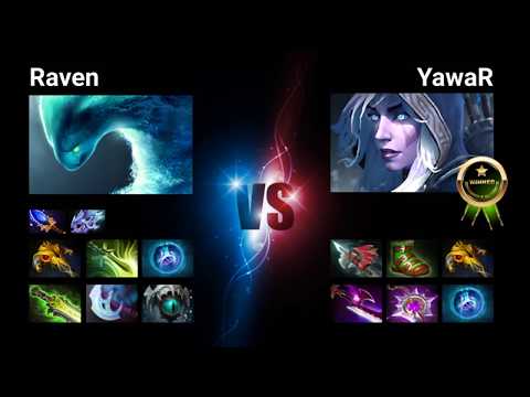 8 slotted Morphling destroyed by Drow Ranger's Gust and Nullifier