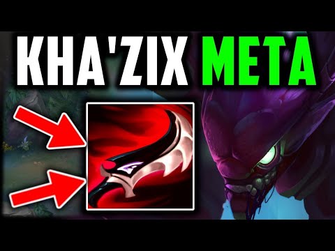 KHA ZIX VS EKKO JUNGLE COMPLETE 1V9 GAME