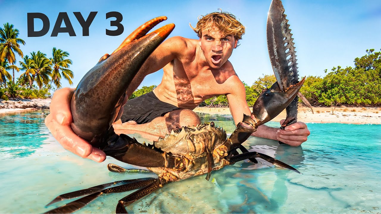 Eating ONLY What I CATCH For 3 DAYS (Predator Animals)