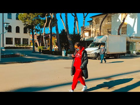 Relax and enjoy. Riccione. Italy  - 4k Walking Tour around the City - Travel Guide. Italy #138