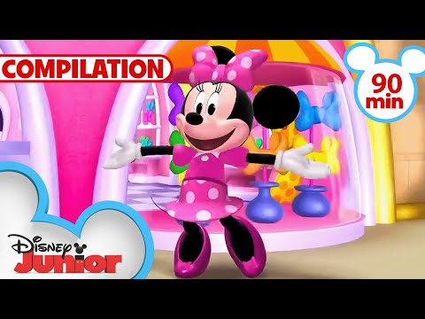 90 Minutes of Minnie's Bow-Toons! | Compilation | @disneyjunior