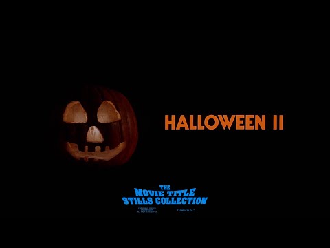 Halloween II (1981) title sequence