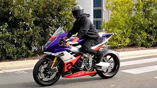 FIRST RIDE ON MY NEW APRILIA XTRENTA
