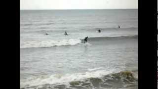 preview picture of video 'Surfing at Saltburn.'