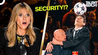 He Hugged Howie Mandel Mid-Act... While Still Juggling the Ball?! |America's Got Talent