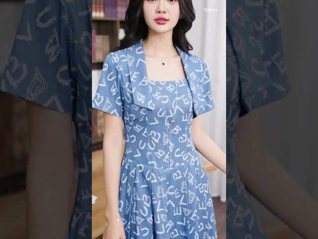 EH27X405 - Sét bộ denim chữ, tím