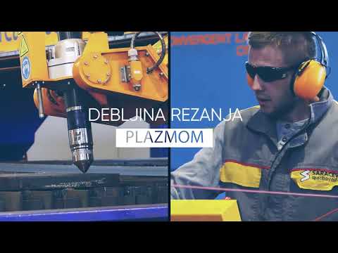 Saračević doo - Prezentacija rada MasterCUT X plazme