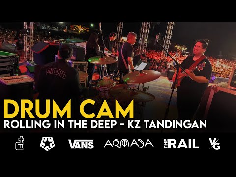 Rolling in the Deep - KZ Tandingan (Drum Cam)