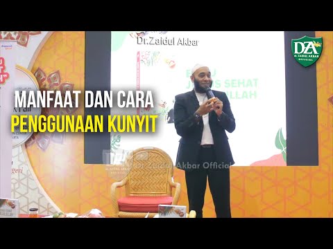 Manfaat Dan Cara Penggunaan Kunyit - dr. Zaidul Akbar Official