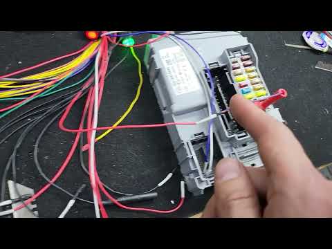 Fiat 500 BSI Delphi cloning IO Terminal