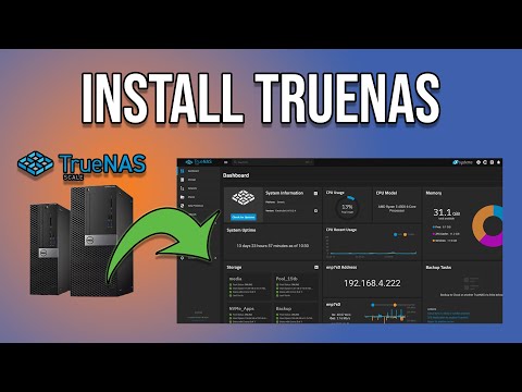 TrueNAS SCALE in 5 Minutes - Complete Home Server Guide for Beginners! 