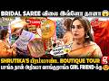 Shrutika 1st Boutique Tour 1KG ல Bridal Saree அடேங்கப்பா ஒரு நாள�