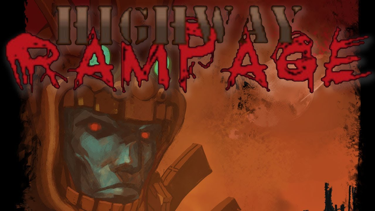 Thumbnail for the official Super Highway Rampage gameplay trailer featuring roguelite SHMUP action.