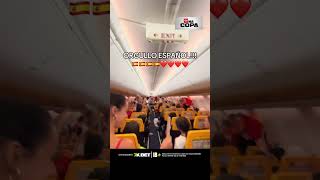 Vídeo: Copa do Mundo: piloto anuncia título da Espanha durante voo