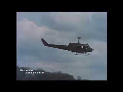 US Army UH-1 "Huey" embark Australian troops in Vietnam