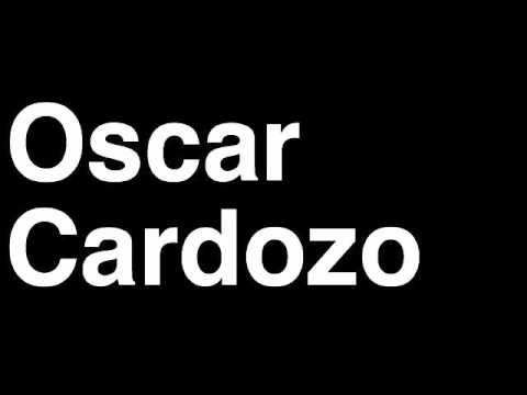 How to Pronounce Oscar Cardozo SL Benfica Football Goal Penalty Kick Yellow Red Card Injury