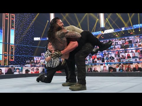Roman Reigns vs Braun Strowman – Universal Championship Match: SmackDown, 16 Octobre 2020 VF