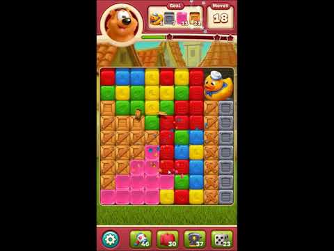 Toon Blast Level 2553 - NO BOOSTERS 🐻🐺🐱 | SKILLGAMING ✔️