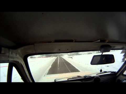 KJS Biecz 09.12.2012 Fiat 126p on-board P.Sokołowski W.Jachym SZ 3