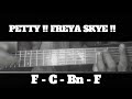 PETTY FREYA SKYE HOW TO PLAY CHORDS TUTORIAL GUITAR
