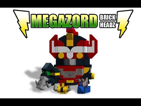 How to build Lego Megazord  BrickHeadz