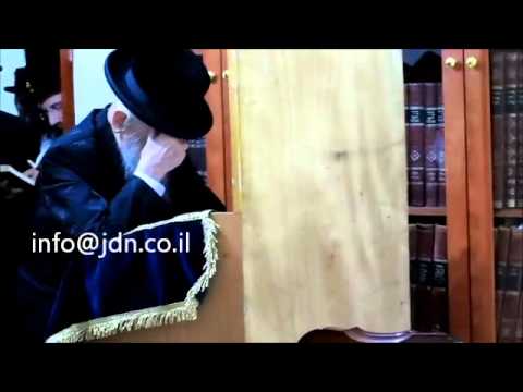 Seret Viznitz Rebbe Counting Sefiras HaOmer - Iyar 5773