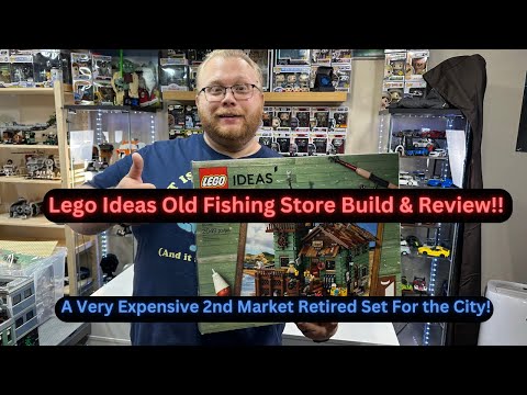 Lego Ideas Old Fishing Store!! Idea #18 (Building the Most Expensive Building For the Lego City!)