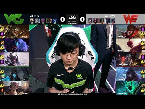 VG vs WE | W3D1 - Match 2 Game 1 | LPL Summer Split 2020 – S10 | Vici Gaming vs Team WE